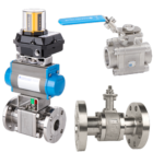 Three Piece Steel Ball Valves