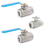 2 Piece Steel Ball Valves